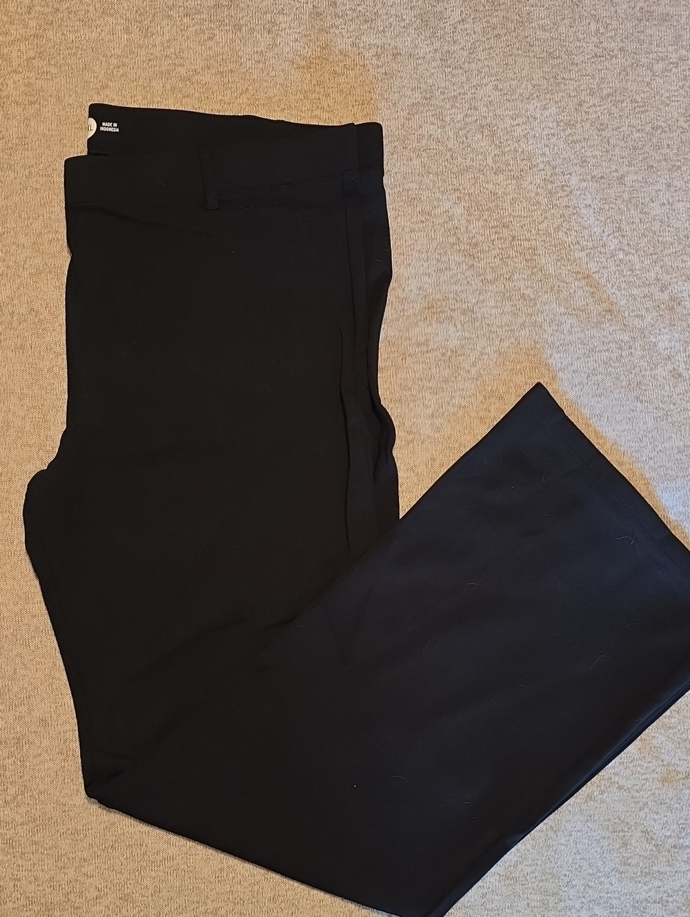 Betabrand Black Women's Dress Trousers - Straight Leg
